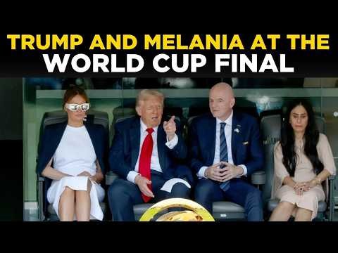 US NEWS LIVE: Donald Trump and Melania Attend the Biggest Match in Football