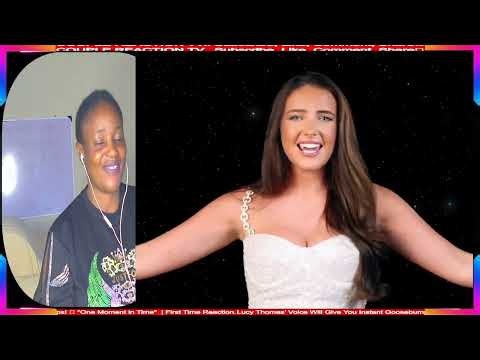 Lucy Thomas’ Voice Will Give You Instant Goosebumps!😱 - "ONE MOMENT IN TIME - First Time Reaction