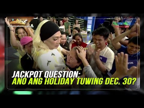 Kakanin vendor nag-uwi ng P350K nang masagot ang 'Showtime' jackpot question | ABS-CBN News