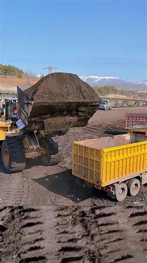 CAT 992G Wheel Loader Loading Coal in One Pass 🔥 Massive Mining Power!
