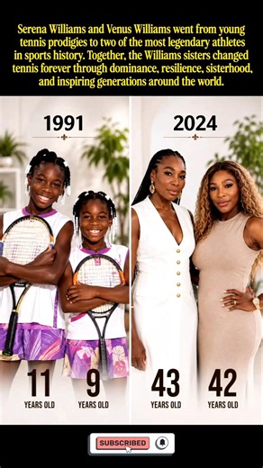 How Serena And Venus Williams Changed Tennis Forever! #serenawilliams #shorts
