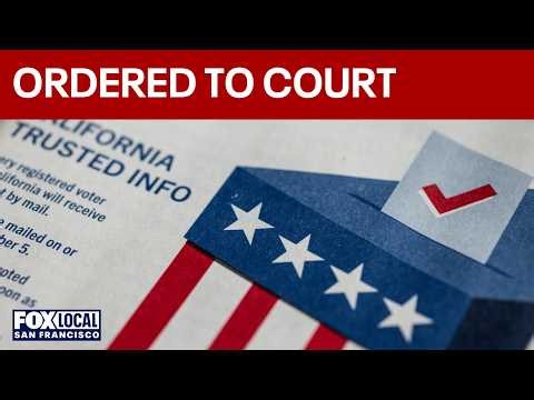 DOJ subpoenas CA election officials right before midterms