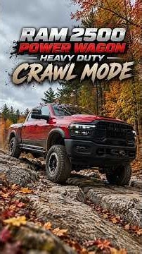 RAM 2500 Power Wagon THIS Is What Heavy Duty Off Roading Looks Like