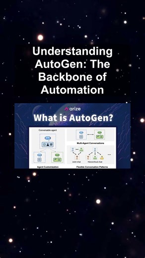 Understanding AutoGen: The Backbone of Automation #ai #artificialintelligence #machinelearning