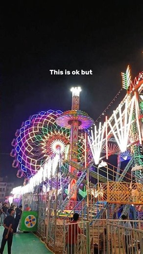 This Is What a Night Carnival Looks Like ✨🎢 #Shorts