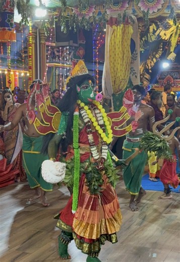 Navratri at Howell Road Sangam Temple: Varahi Amman in Fiji 🇫🇯
