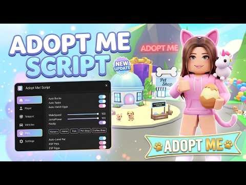 BEST Adopt Me Script 2026 / PetSpawner + InstantHatch + Keyless / Premium Loader PC