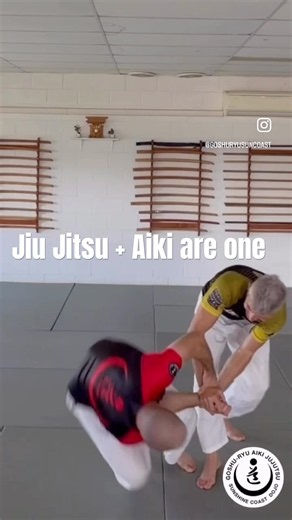 JIU JITSU & AIKI ARE ONE: expressions of AIKIDO (without atemi) in context of JIU JITSU rolling.