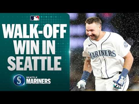 FULL 9th INNING: Cal Raleigh walks it off for the Mariners against the Yankees! CAL CALLS GAME 🔱