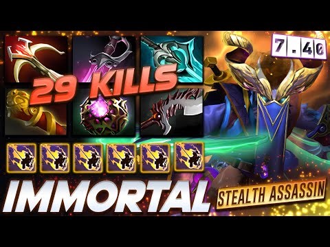 [7.40] Riki Stealth Assassin Ownage - Dota 2 Pro Gameplay [Watch & Learn]