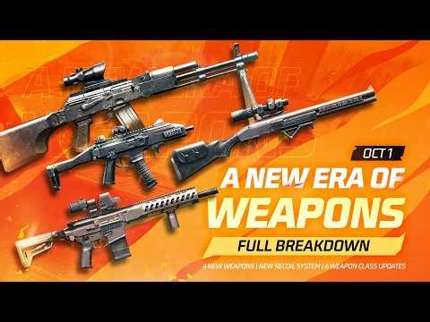 A New Era of Weapons Full Breakdown | Free Fire Official