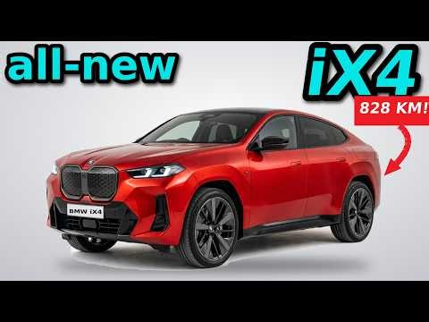 2027 BMW iX4 First Look — BMW's First Electric Coupe-SUV Is Here