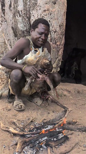 Bushman in the making 🤯🤯#reels #africa