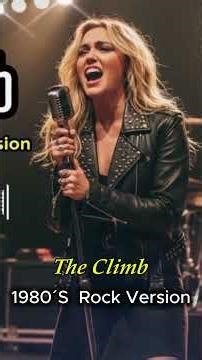 Tap ▶ for full video The Climb – Miley Cyrus (But It’s 80’s Power Rock 🔥)