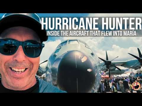 Ep 62 | Inside a Hurricane Hunter Plane in Puerto Rico