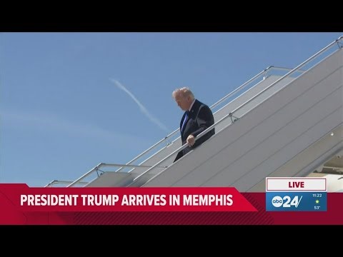Trump lands in Memphis ahead of Safe Task Force roundtable