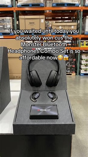 Monster Bluetooth Headphones Combo Set – Over-Ear Wireless Headphones with Deep Bass, Clear Sound & Noise Cancelling Mic Wireless Earbuds 100H Playtime, Bluetooth 6.0,Waterproof, Foldable, Ideal for Travel, Work & Sports #DealsForYouDays #SummerWins *Final price, shipping, coupons, and discounts may vary depending on your TikTok account, available offers, and ongoing promotions. Please refer to the product listing for the most current pricing and details.