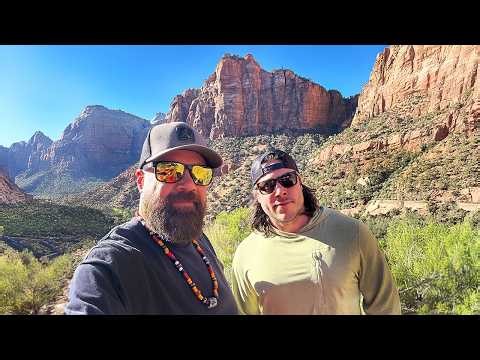 Preparing for UFO Contact at Zion National Park with the Psionic Asset Mike Battista & Carl Crusher