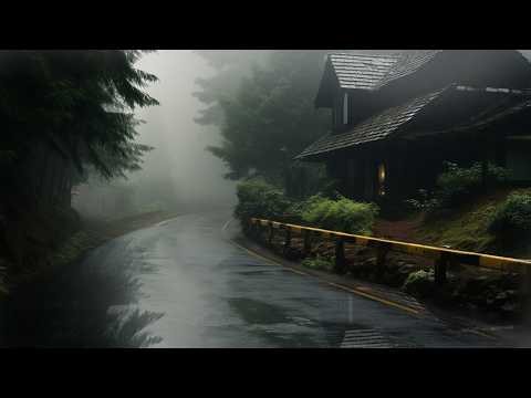 Rain Sounds For Sleeping - 99% Instantly Fall Asleep With Rain And Thunder Sound At Night, ASMR 295