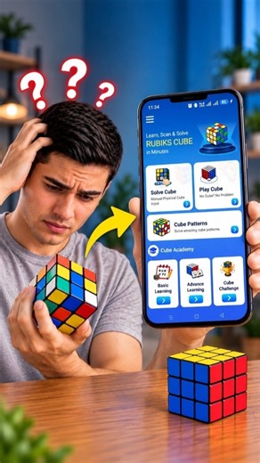 Rubik’s Cube Solver 🧩 | Stuck on Your Cube? Try My Cube Solver
