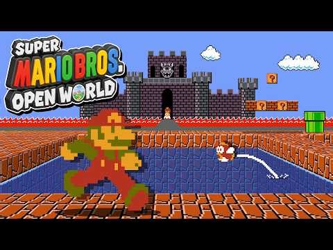 What if Super Mario Bros. was an Open World Game?!