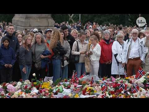 Norwegians react to death of King Harald V, new king Haakon