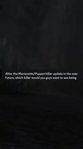 BITE BY NIGHT NEW UPDATE! (Marionette/ Puppet Killer Update Soon)