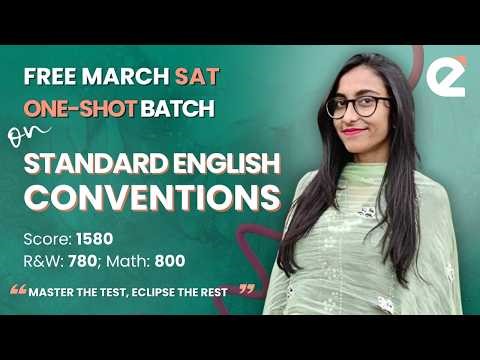 SAT Reading & Writing | Standard English Convention One Shot #4 | Concept+Strategy Revision Class