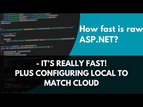 Load Testing Raw ASP.NET Locally and in Azure