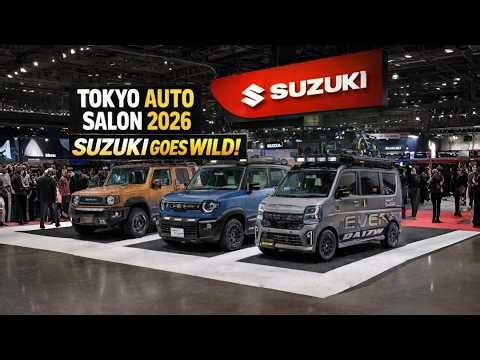 Suzuki Reveals Wild Concept Cars for Tokyo Auto Salon 2026