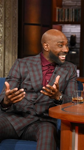 Morris Chestnut's key to a successful 30-year marriage? Treat each other with respect, and sleep with one eye open. ❤️ #Colbert #MorrisChestnut #HBD | The Late Show with Stephen Colbert