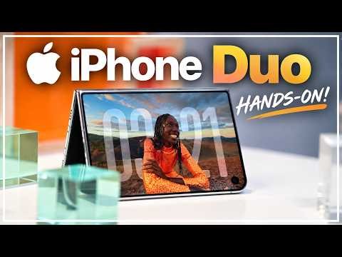 iPhone Duo & iPhone 18 Pro -- Hands On & First Impressions!