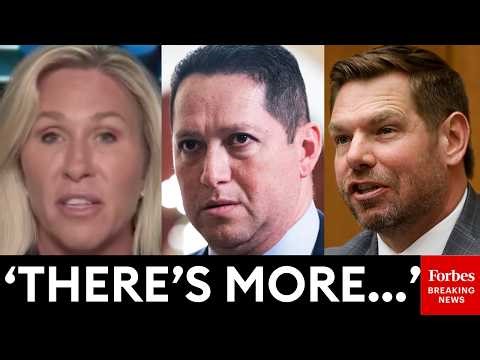 Marjorie Taylor Greene Drops Bombshell Accusation About Others Amid Swalwell, Gonzales Resignations