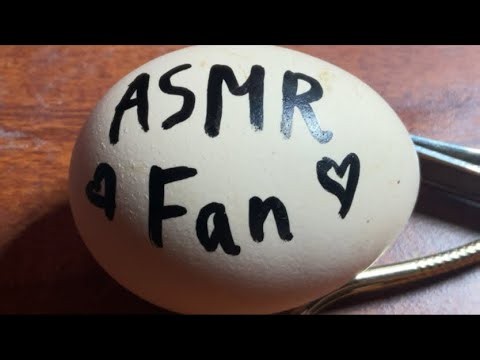 Raw egg peeling challenge : ASMR Live #231