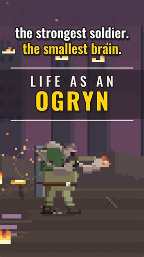Life as an Ogryn 🛡️ the strongest soldier, the smallest brain