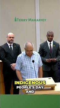 Celebrating Indigenous Peoples' Day in Apex #shorts