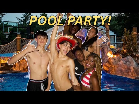 I Threw a POOL PARTY at my Dad's House!