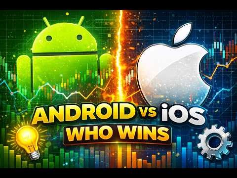 Android vs iOS – Market Share Over Time