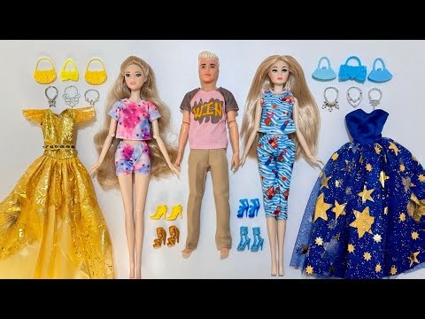 Satisfying Clothing Textures ASMR Dress Up For Doll | Toys Review Unboxing 
