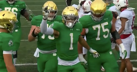 Notre Dame Beats Stanford 58-7 in Dominant Win