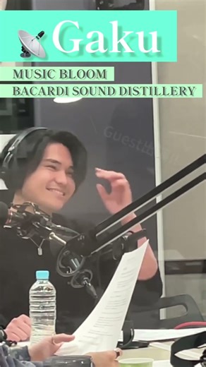 J-WAVE「MUSIC BLOOM」新曲『春風』初オンエアありがとうございました！ #gaku #jwave #radiko