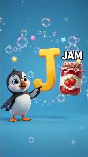 Letter J | J for Jet ✈️ and Jam 🍓 | ABC Learning for Kids