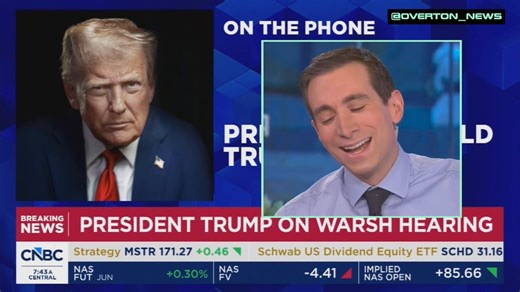 President Trump had the Squawk Box crew CRACKING UP when he said they could even put Andrew Ross Sorkin on the call.He then threw Joe Kernen right under the bus. TRUMP: “You know, you told me Andrew would not be there, and I said I don't care if he's there or not.”[Crew bursts out into laughter]KERNEN: “That was last week! That was last week!” TRUMP: “Joe made a comment to me, when he tried to get me on he said; ‘I promise Andrew Ross Sorkin, he will not be there."“He is there, and you can put h