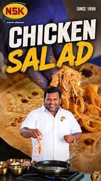 ❌No Oil❗Chicken Salad! 🤯 4 Eggs + 500g Chicken | High Protein Recipe🍗