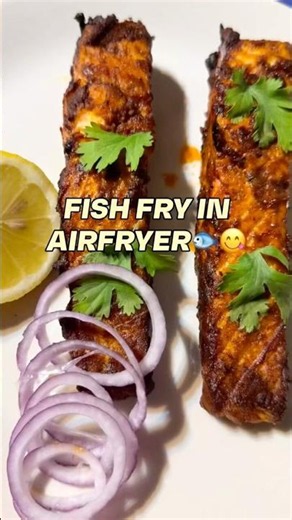 Easy Air Fryer Fish Fry 🐟 | #viral #viralshorts #shorts #airfryer #airfryerrecipes #fishfry #salmon