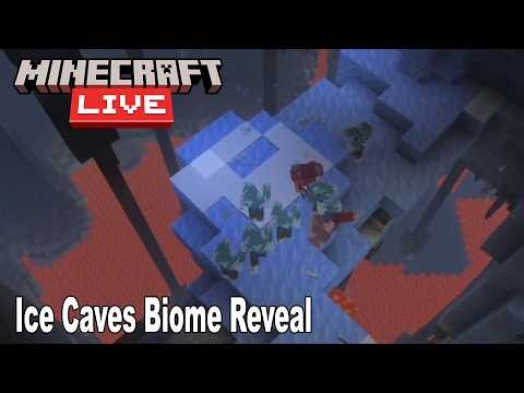Minecraft Ice Caves Reveal | Minecraft LIVE September 2026
