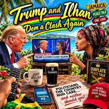 "Trump and Ilhan"