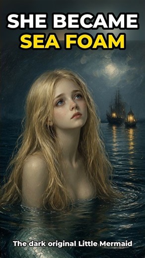 The Dark Original Little Mermaid (Andersen 1837) #shorts