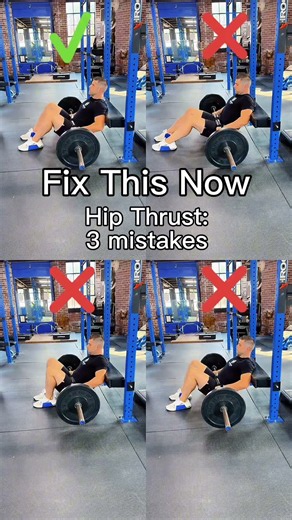 Your hip thrusts are wrong if you’re doing these 3 things.