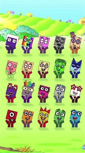 Numberblocks The Bass Dance Animate 1-20#numberblocks #numberblockschallenge #fypシ #fyp